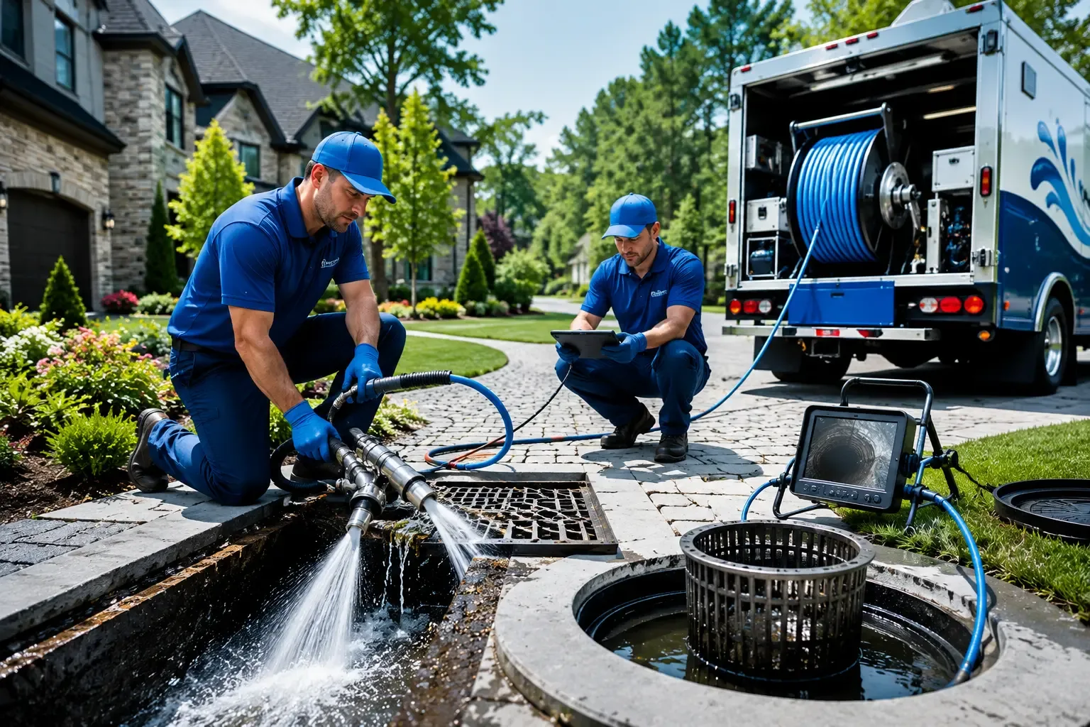 Local outdoor drain cleaning professionals in Grand Junction, IA